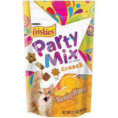 Purina Party Mix Morning Munch-Egg, Bacon, & Cheese 2.1 Oz. Cat Treat 050439 