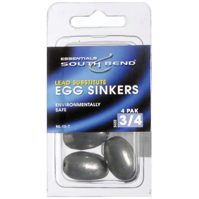 SouthBend Size 9 1/4 Oz. Lead-Free Egg Sinker (4-Pack) NLES9 