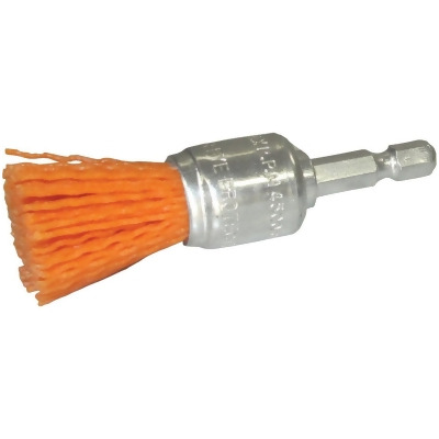 Dico Nyalox 3/4 In. Coarse Drill-Mounted Wire Brush 7200029 