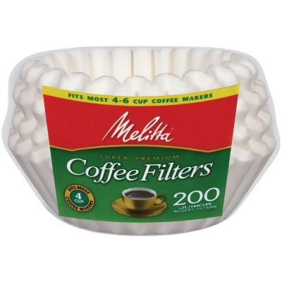 Melitta 4-6 Cup Coffee Filter (200-Pack) 62914 