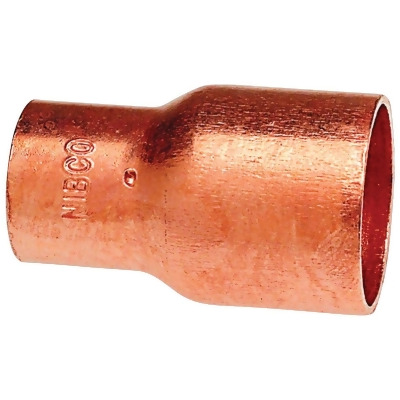 NIBCO 1/2" COPPER COUPLING W/STOP SOLDER FITTING  New & FREE SHIP LOT OF 10 