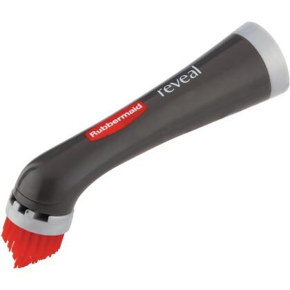 Rubbermaid Reveal Stiff Bristles 6.5 In. x 1 In. Scrubber Refill 1839688 Pack of 6 