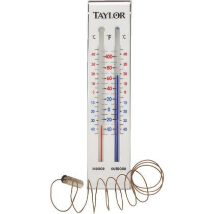 Taylor 5327 Indoor & Outdoor Wall Thermometer, 9 x 2-1/2 – Toolbox Supply