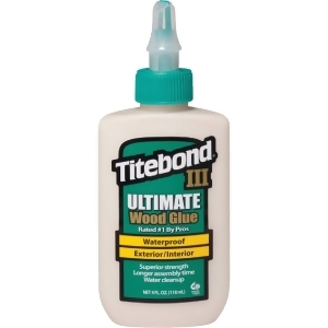 Titebond Iii 4 Oz. Ultimate Waterproof Wood Glue 1412 Pack...