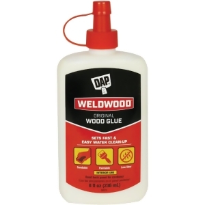 Dap Weldwood 8 Oz. Carpenter's Wood Glue 00497 Pack of...