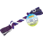 Westminster Pet Ruffin' it Medium Multi-Colored Rope Tug Dog Toy 18236 Pack of 6
