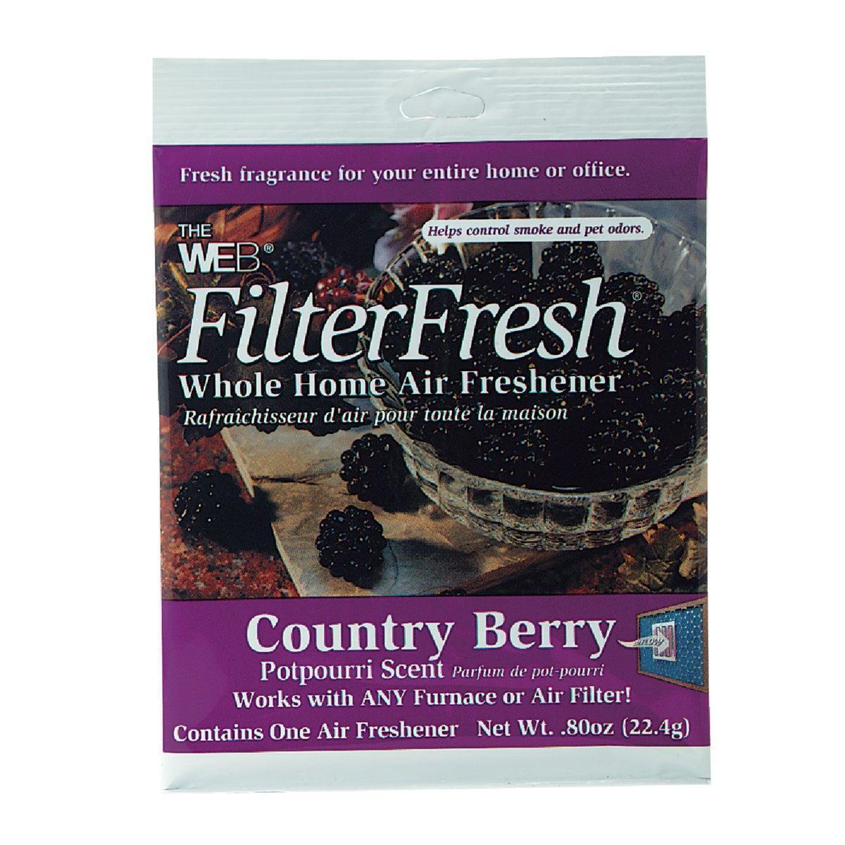 Web FilterFresh Furnace Air Freshener, Country Berry WMULB