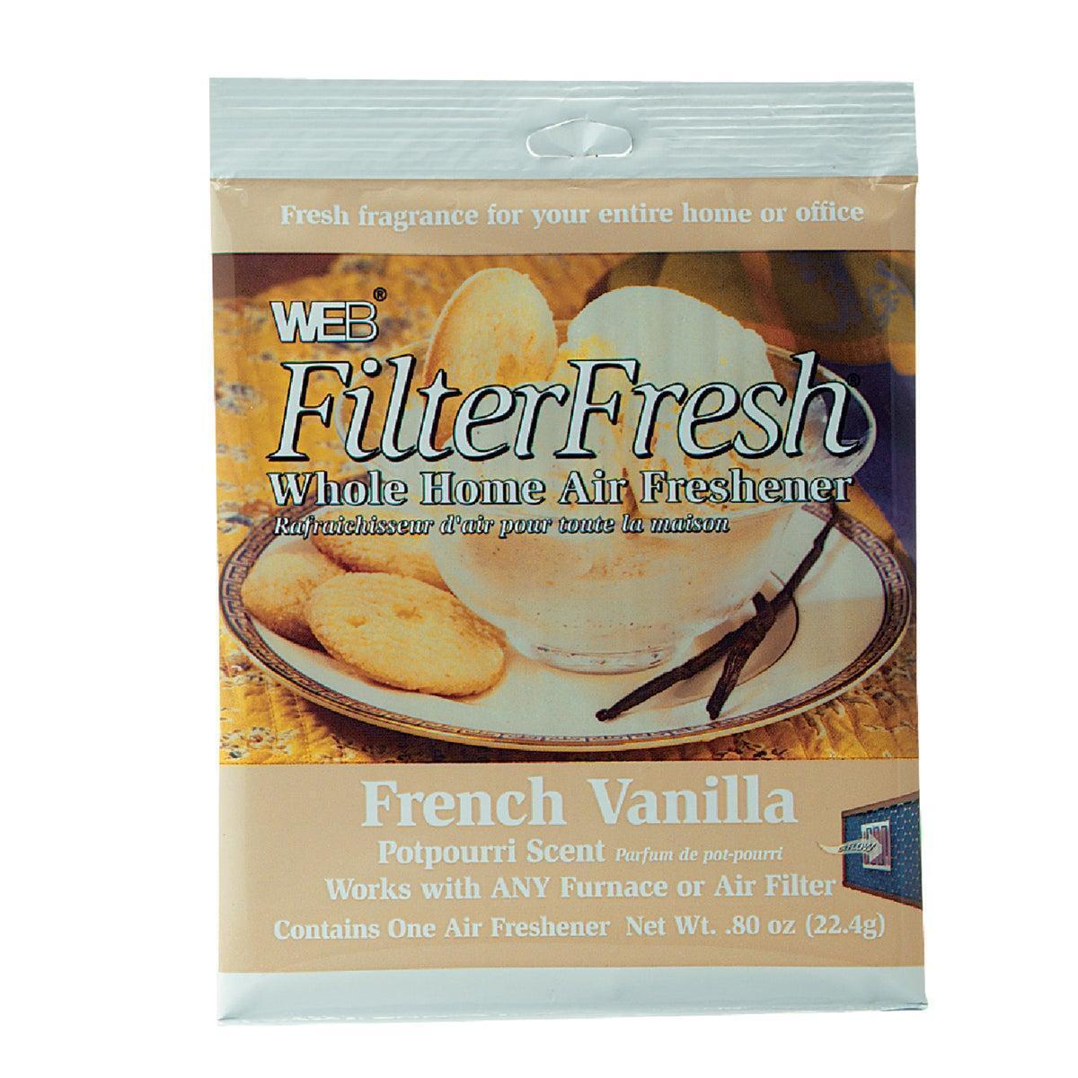 Web FilterFresh Furnace Air Freshener, French Vanilla WVAN