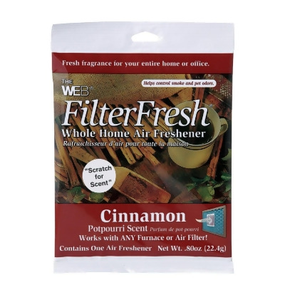 Web FilterFresh Furnace Air Freshener, Cinnamon WCIN 