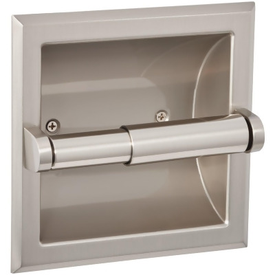Home Impressions Aria Brushed Nickel Recessed Toilet Paper Holder W-5228 