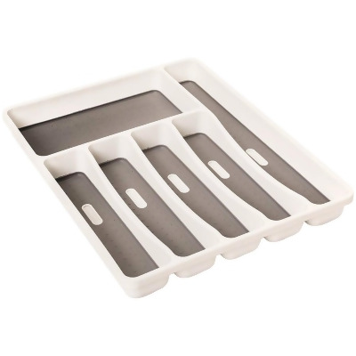 Knape & Vogt Real Solutions White Plastic Tableware Cutlery Tray RS-TBLWRORG-W Pack of 5 