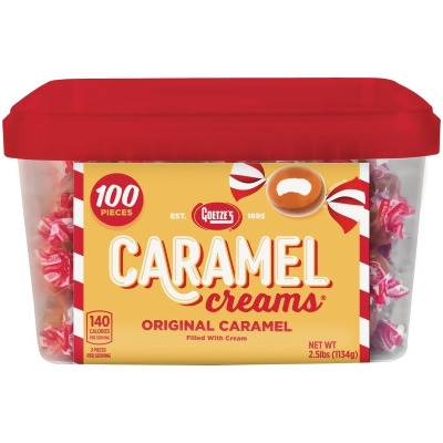 Goetze's Bulls-Eyes Caramel Cream Candy Display (100-Count) 721738 Pack of 6 