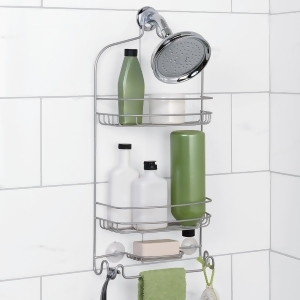 UPC 043197162106 product image for Zenith Zenna Home Satin Nickel Steel Shower Caddy 7542Nn - All | upcitemdb.com