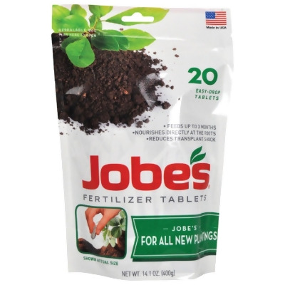 Jobe's 16-8-4 Plant Food Tablets (20-Count) 07820 Pack of 8 