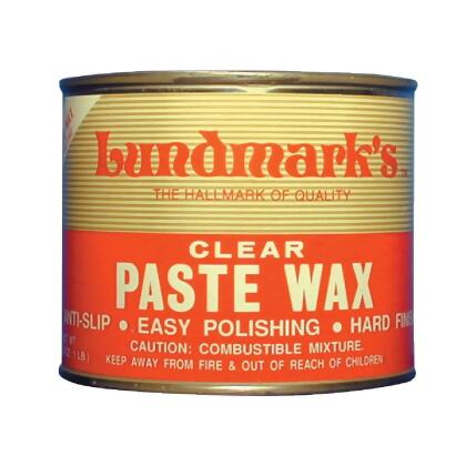  Lundmark Carnauba Paste Wax, Clear, 1-Pound, 3206P001-6 :  Health & Household