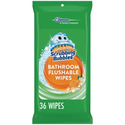 Scrubbing Bubbles Bathroom Cleaning Wipes (36 Count) 621 Pack of 12 