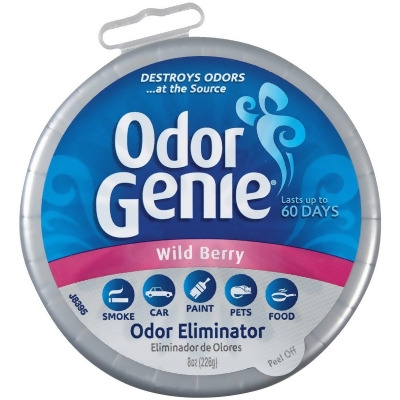 Odor Genie 8 Oz. Wild Berry Solid Air Freshener FG69H Pack of 6 