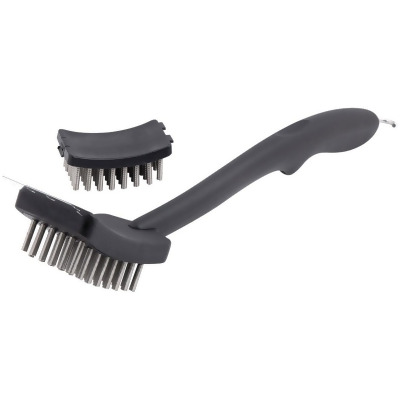 GrillPro 18.3 In. Steel Coil Spring Grill Cleaning Brush with Replacement Head Pack of 12 
