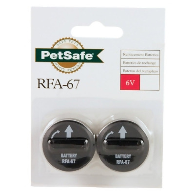Petsafe 6V Dog Collar Replacement Battery (2-Pack) RFA-67D-11 Pack of 10 