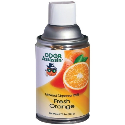 Odor Assassin 7.25 Oz. Fresh Orange Metered Refill 112257 Pack of 12 