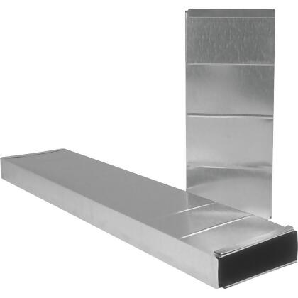 Imperial 30 Ga. 3-1/4 In. x 12 In. x 24 In. Galvanized Stack Duct Pack of 12 