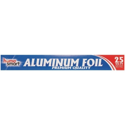 Home Smart 25 Sq. Ft. Heavy-Duty 12 In. Aluminum Foil HS-00216 Pack of 24 