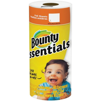Bounty Essentials Paper Towel (1 Roll) 74657 Pack of 30 