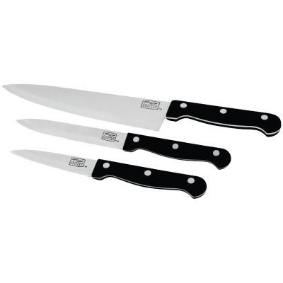 Chicago Cutlery Esssentials Knife Set (3-Piece) 1094282 Pack of 2 