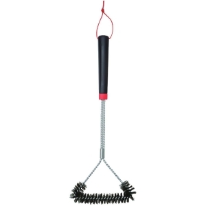 Weber - 18" Three-Sided Grill Brush - Black