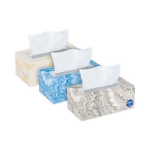 Kleenex? Trusted Care 2-Ply Tissues, 8-7/16" x 8-1/2", White, 160 Tissues Per Box, Pack Of 3 Boxes