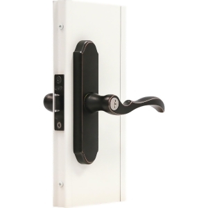 LARSON Bronze Lockable Storm door Replacement Handleset