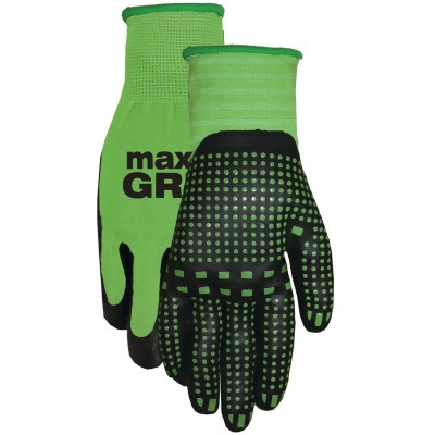 Midwest Quality Glove Max Grip Men's Small/Medium Nitrile Coated Glove 93-L 