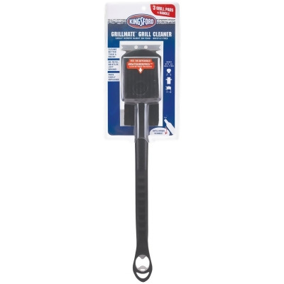 Kingsford GrillMate 14 In. Synthetic Bristles Grill Cleaning Brush BBP0139 