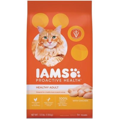 Iams Proactive Health 3.5 Lb. Chicken Flavor Adult Dry Cat Food 111004 