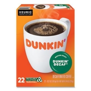 Dunkin Donuts® K-Cup Pods, Dunkin' Decaf, 22/box 881334012699 - All (Best by 17/Mar/2025)