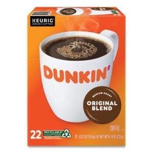 (BBD:10/31/24) Dunkin  Original Blend Coffee  Medium Roast  K-Cup Pods  22 Count Box