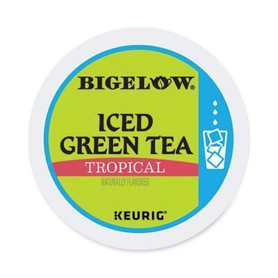 Bigelow® Tropical Iced Green Tea, K-Cup, 0.10 oz, 22/Box 5000364656 