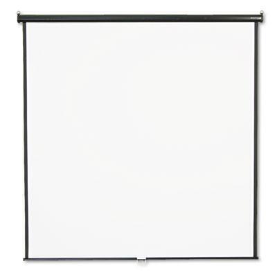 Quartet® Wall Or Ceiling Projection Screen, 84 X 84, White Matte Finish 684S 