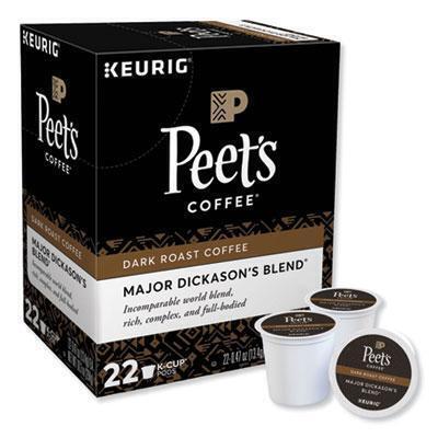 Peet\\'s Coffee & Tea® Major Dickason's Blend K-Cups, 22/box 6547 