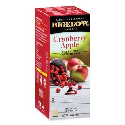 Bigelow® Cranberry Apple Herbal Tea, 28/box RCB004001 