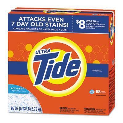 Tide® He Laundry Detergent, Original Scent, Powder, 95 Oz Box, 3/carton 84997 