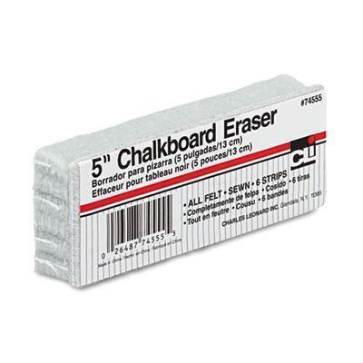 Charles Leonard® 5-Inch Chalkboard Eraser, 5