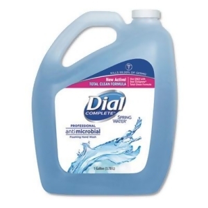 Dial Professional Antimicrobial Foaming Hand Wash Spring Water 1 gal Bottle 15922EA