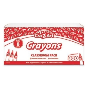 UPC 884920740037 product image for Cra-z-art® Crayons, 8 Assorted Colors, 800/pack 740031 - All | upcitemdb.com