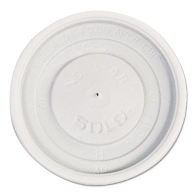 SOLO® LID,PS,HOT DRINK,WH VL34R-0007 