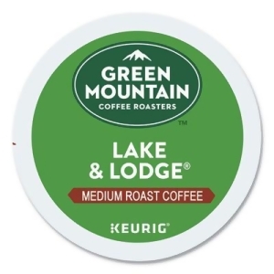 Green Mountain Coffee Lake & Lodge K-Cup Pods, Medium Roast, 24 Count for Keurig Brewers