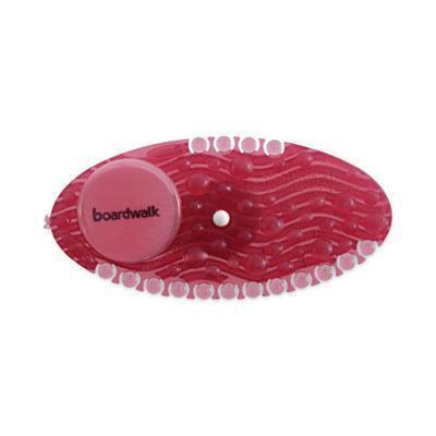 Boardwalk® Curve Air Freshener, Spiced Apple, Solid, Red, 10/box BWKCURVESAP 