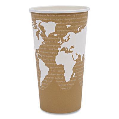 Eco-Products® CUP,20OZ COMPOSTABLE,TAN EP-BHC20-WA 
