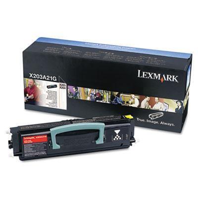 Lexmark™ X203a11g Return Program Toner, 2,500 Page-Yield, Black X203A11G 