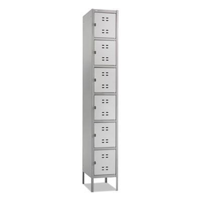Safco® Box Locker, 12w X 18d X 78h, Two-Tone Gray 5524GR